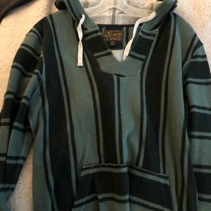 Lucky Brand Green Baha hoodie